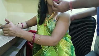 Indian hot girl amazing XXX hot sex with Office Boss!